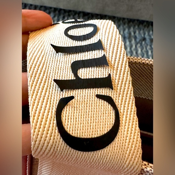 Chloe medium size woody canvas tote. Authenticity card and dust bag included. - Picture 6 of 6